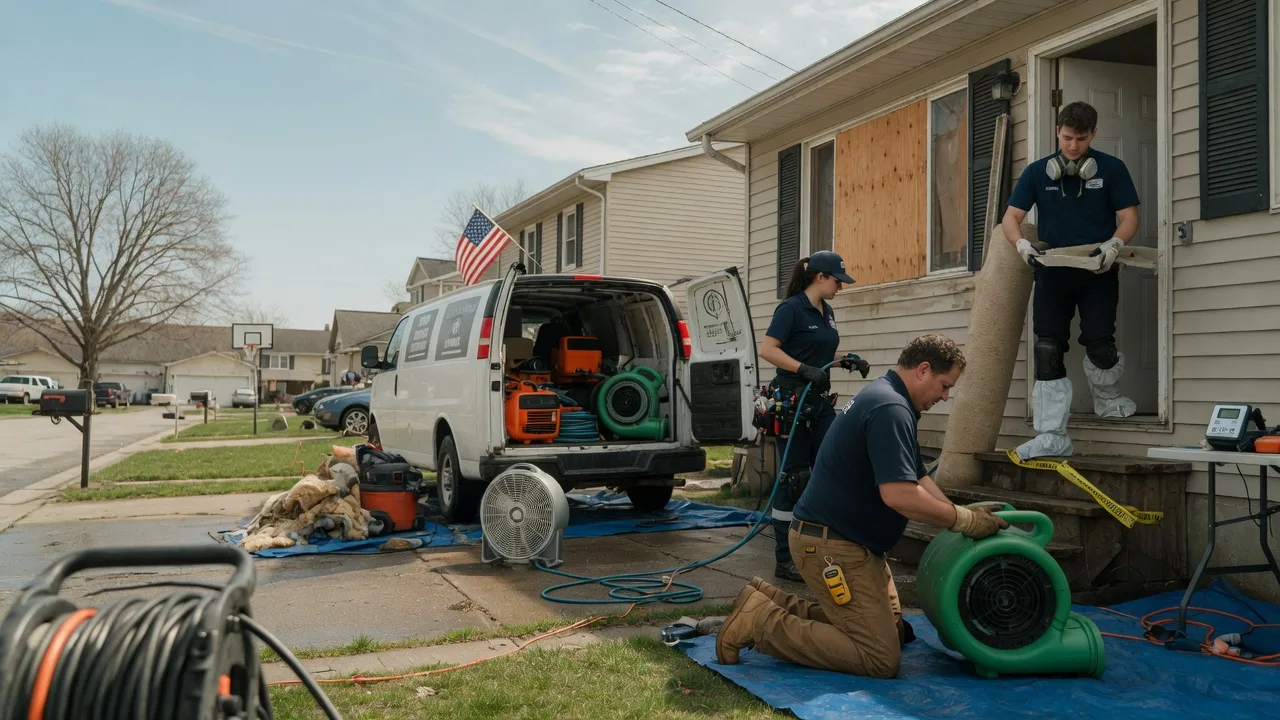 Water Damage Restoration in Port Washington, WI near me